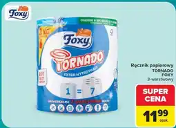 Carrefour Ręcznik papierowy TORNADO FOXY oferta