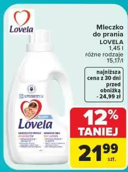 Carrefour Mleczko do prania LOVELA oferta