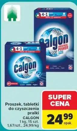 Carrefour Calgon Proszek, tabletki do czyszczenia pralek oferta