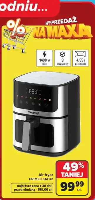 Carrefour Air fryer PRIME3 SAF32 oferta