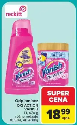 Carrefour Vanish Odplamiacz OXI ACTION oferta