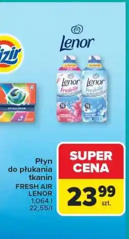 Carrefour Lenor Płyn do płukania tkanin FRESH AIR oferta