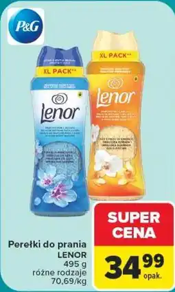 Carrefour Lenor Perełki do prania oferta