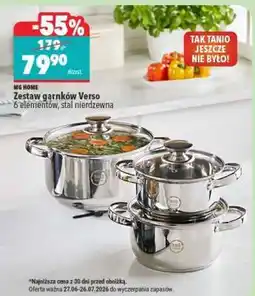 Biedronka Zestaw garnków Verso oferta