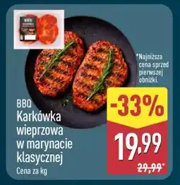ALDI BBQ Karkówka wieprzowa w marynacie klasycznej oferta