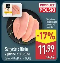ALDI Szycle z fileta z piersi kurczaka oferta