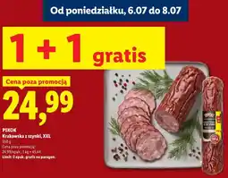 Lidl PIKOK Krakowska z szynki, XXL oferta