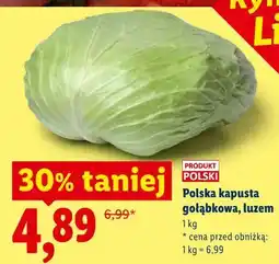 Lidl Polska kapusta gołąbkowa, luzem oferta