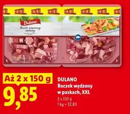 Lidl DULANO Boczek wędzony w paskach, XXL oferta