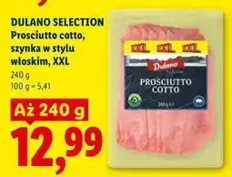 Lidl DULANO SELECTION Prosciutto cotto, szynka w stylu włoskim, XXL oferta