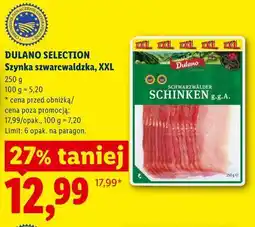 Lidl DULANO SELECTION Szynka szwarcwaldzka, XXL oferta