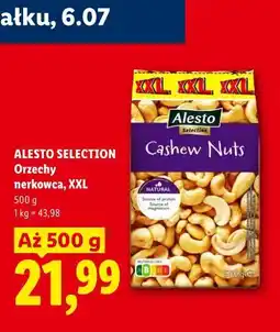 Lidl ALESTO SELECTION Orzechy nerkowca, XXL oferta