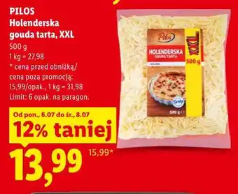 Lidl PILOS Holenderska gouda tarta, XXL oferta