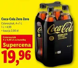 Lidl Coca-Cola Zero Zero oferta
