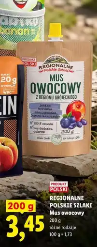 Lidl Regionalne Polskie Szlaki Mus owocowy oferta