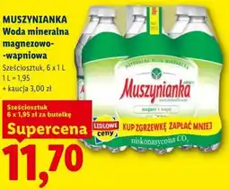 Lidl Muszynianka Woda mineralna magnezowo-wapniowa oferta