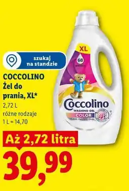 Lidl COCCOLINO Żel do prania, XL oferta