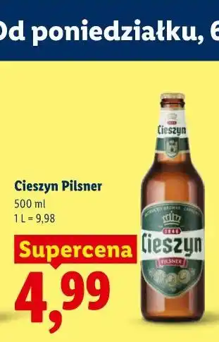 Lidl Cieszyn Pilsner oferta