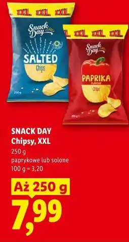 Lidl SNACK DAY Chipsy, XXL oferta