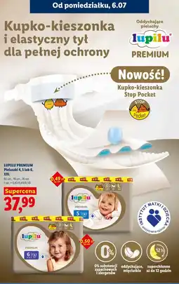 Lidl Lupilu Premium Pieluszki 4, 5 lub 6, XXL oferta