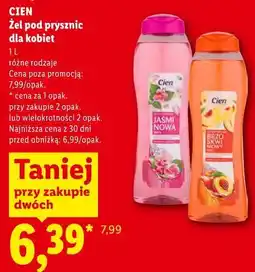 Lidl CIEN Żel pod prysznic dla kobiet oferta