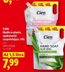 Lidl CIEN Mydło w płynie, opakowanie uzupełniające, XXL oferta