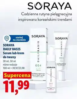 Lidl SORAYA DAILY BASIS Serum lub krem do twarzy oferta