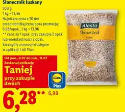 Lidl Alesto Słonecznik łuskany oferta