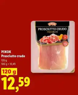 Lidl PIKOK Prosciutto crudo oferta