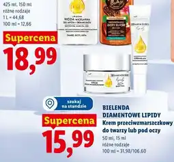 Lidl BIELENDA DIAMENTOWE LIPIDY Krem przeciwzmarszczkowy do twarzy lub pod oczy oferta
