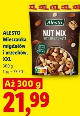 Lidl Alesto Mieszanka migdałów i orzechów, XXL oferta