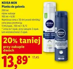 Lidl NIVEA MEN Pianka do golenia oferta