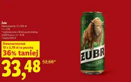 Lidl Żubr oferta
