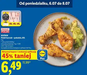 Lidl Rzeźnik Polski kurczak - podudzia, XXL oferta