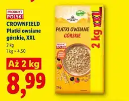 Lidl Crownfield Płatki owsiane górskie, XXL oferta