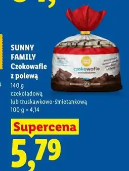 Lidl SUNNY FAMILY Czokowafle z polewą oferta