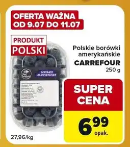 Carrefour Express Borówki amerykańskie Carrefour oferta