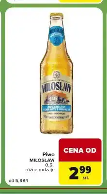 Carrefour Express Piwo bezalkoholowe Miłosław Yerba Mate & Marakuja oferta