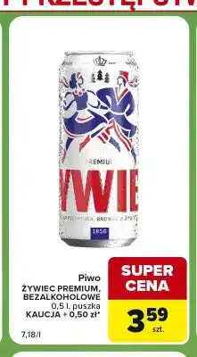Carrefour Express Piwo Żywiec Premium oferta