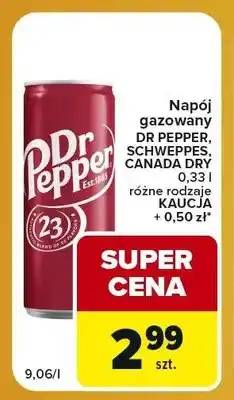 Carrefour Express Napój gazowany Dr Pepper oferta