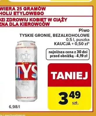Carrefour Express Piwo Tyskie Gronie oferta