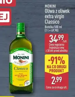 ALDI Oliwa z oliwek extra virgin Monini Classico oferta