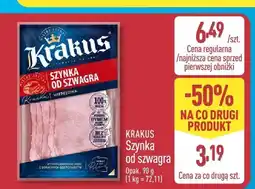 ALDI Szynka od szwagra wieprzowa Krakus oferta
