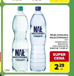 Carrefour Express Woda mineralna Nałęczowianka gazowana oferta