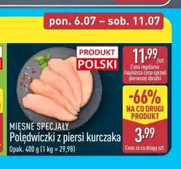 ALDI Polędwiczki z piersi kurczaka Mięsne Specjały oferta
