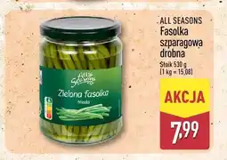 ALDI Fasolka szparagowa drobna All Seasons oferta