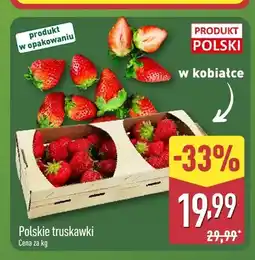 ALDI Truskawki polskie oferta