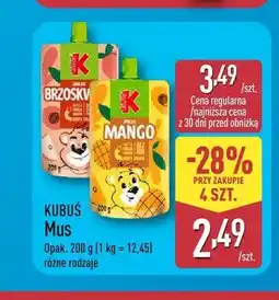 ALDI Mus brzoskwiniowy Kubuś oferta