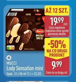 ALDI Lody Sensation mini Mucci 12-pak oferta