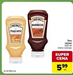 Carrefour Express Sos Heinz Barbecue oferta
